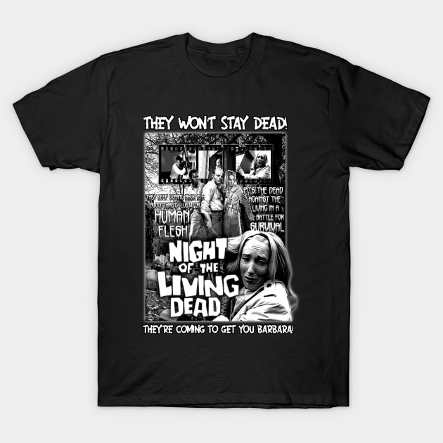 They Won't Stay Dead T-Shirt by The Dark Vestiary